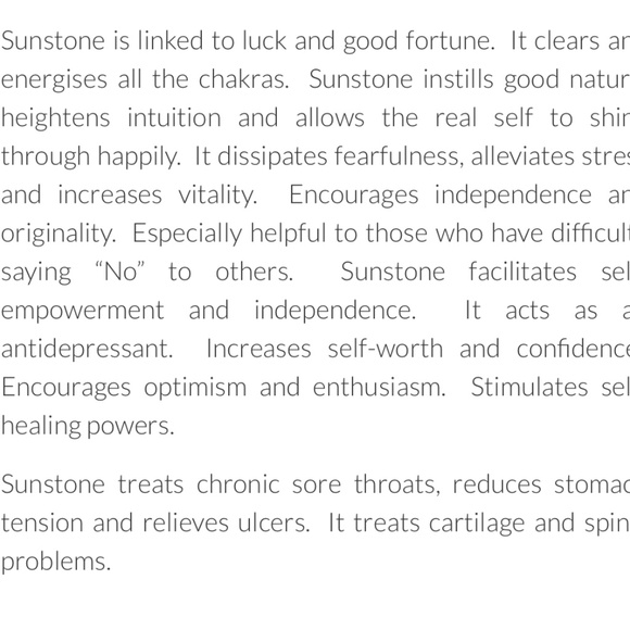 Sun Stone Set - Picture 5 of 6